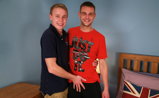 Bonus Video of Chris and Jason's Photo Shoot - Chris gets Fucked Hard by Jason's Big Uncut Cock!