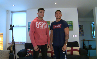 Bonus Video of Harry Wilson & Dean Creeble's Photo Set - Young Pup Brings his Best Mate - Two Straight Lads with Hard Uncut Cocks!