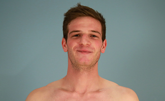 Bonus Video of Jamie McGrath Photo Shoot - Young Straight Boxer Shows us his Big Chunky Uncut Cock!