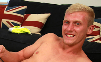 Bonus Video of Max Clayton's Photo Shoot - Shows Us His Ripped Body and 9 Inch Uncut Cock!