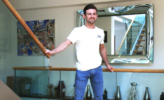 Bonus Video of Ryan's Photo Shoot - Young Straight Footballer Shows his Hairy Body & Rock Solid Erection!