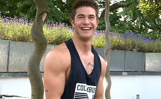 Confident Str8 Hunk Scott - Shows Off His Muscular Body and Shoots a Massive Load!