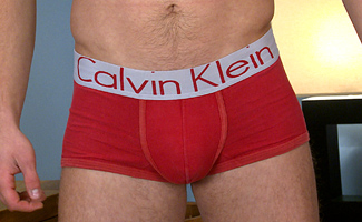 Muscular Straight Hunk Jake Shows off his Thick Cock and Shoots a Big Load!