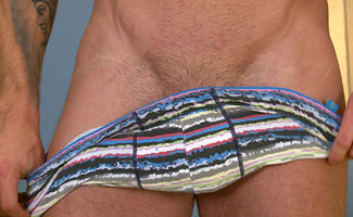 Muscular Straight Lad Dalton Shows off his Uncut Cock & Fingers his hole!