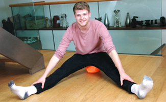Straight Blond Footballer Archie Wanks his Uncut Cock Wearing his Football Kit & Cums all over Himself!