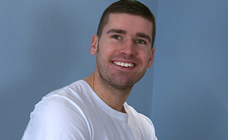 Straight & Hairy - Mike Shows off his Very Hard Uncut Cock & Hairy Hole!
