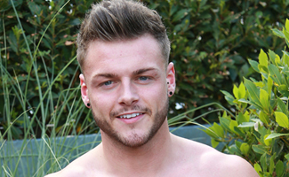 Straight Hunk Tyler Shows his Massive Uncut Cock, Wanks & Shoots Big!