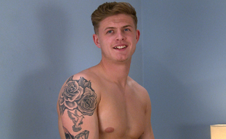 Straight Lad Jack Shows Off His Hot Body and Huge Uncut Cock!