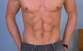 Straight Lad Josh Shows off his Defined Athletic Body, Hard Uncut Cock & Smooth Hole!