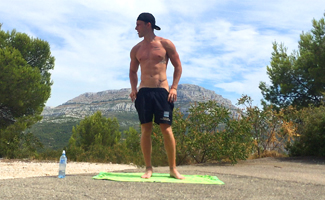 Straight Young Cameron Wanks his Big Uncut Cock Whilst Hiking up a Mountain!