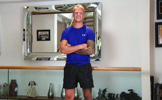 Straight Young Jake Returns to Show off his Ripped Body & Huge Uncut Cock & Squirts Everywhere!