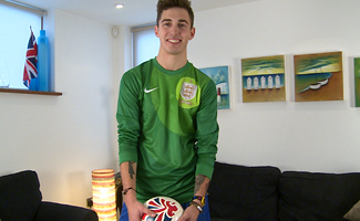 Tall & Lean Straight Lad Riley with a Very Hard Uncut Cock & Hairy Hole!
