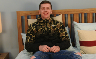 Young Lad Joe Appleton is Young & Athletic with a very Stiff Uncut Cock!
