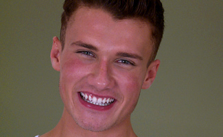 Young & Ripped Will Flirts & Shows Off His Massive Uncut Cock & Shoots Big!