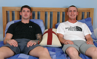 Young Straight Best Mates Wank Each Other's Big Uncut Cocks & Shoot Their Loads Together!