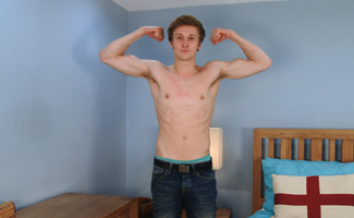 Young Straight Footballer Liam Cullen's 1st Massage and Manhandling!