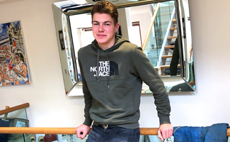 Young Straight & Horny Motorsport Racer Jack Stewart gets Manhandled & Shoots his Load!