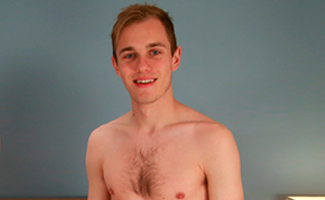 Young Straight Lad Luke gets his 1st Manhandling & Gets a Cheeky Dildoing!