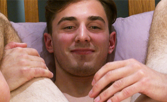 Young Straight Lad Riley Exercises his Hole with Dildo's and Shoots a Nice Load of Cum!