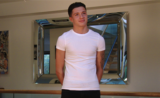 Young Tall Straight Lad Marco Braid Wanks His Big Uncut Cock!